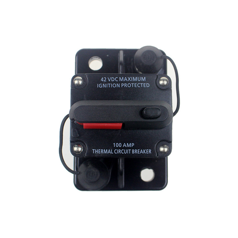 12V 24VDC 60A 80A 100A 150A 200A 250A 300A Hệ thốngnăng lượng mặt trời gia đình màu đen 300A Hệ thốngngắt mạch chốngnước Thiết lập lại cầu chì Biến tần