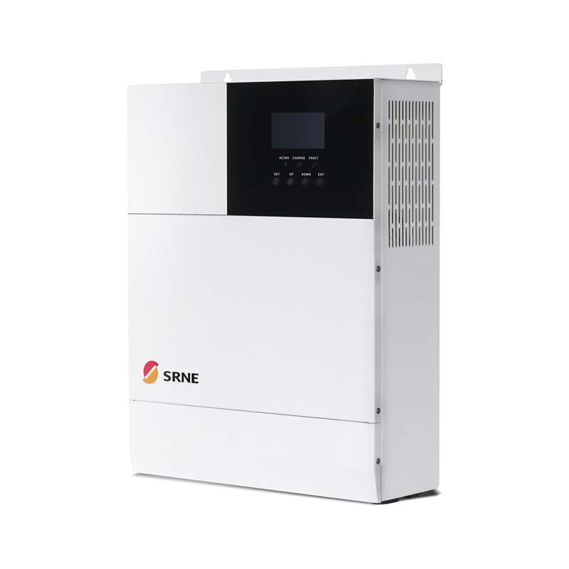 SRNE MPPT MAX 5000W Solar Hybrid Charge Biến tần 80A Biến tần Sine tinh khiết 48V 220 V PV Sạc 145V 50Hz 60Hz Màn hình LCD tự động